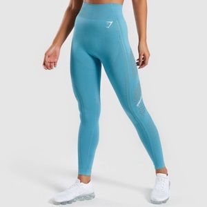 Flawless Knit Tights: TEAL